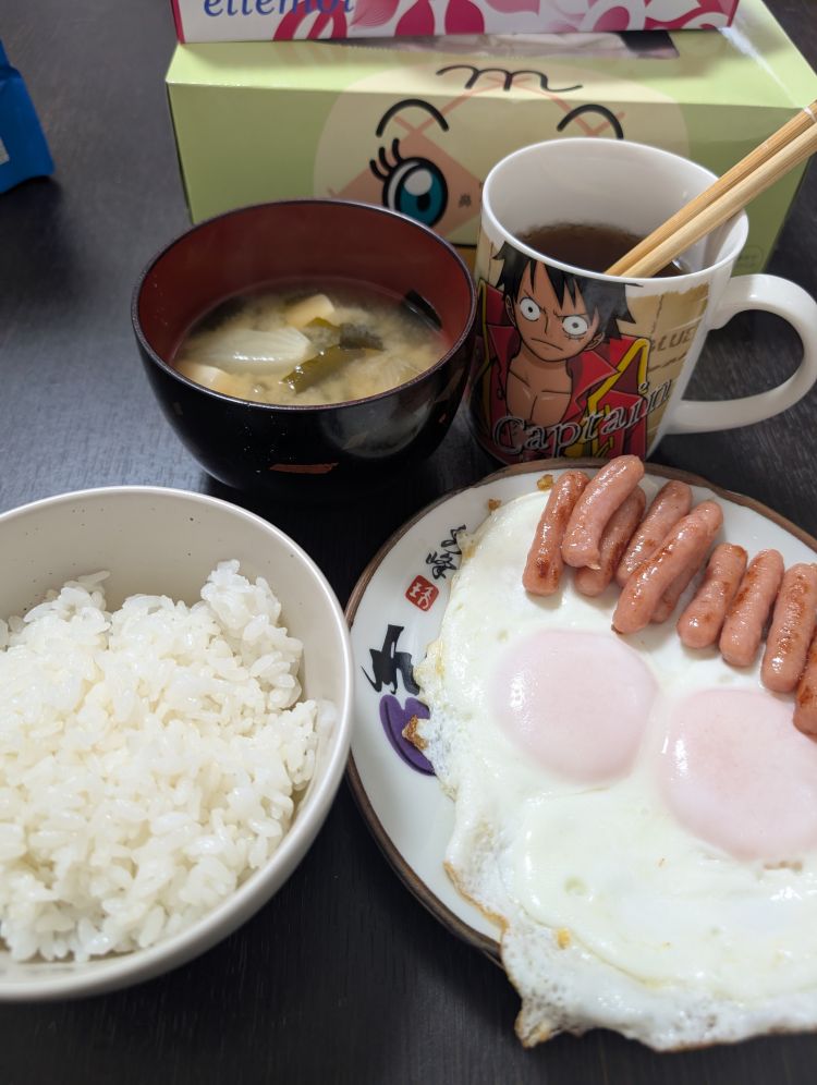 フツーの朝ごはん